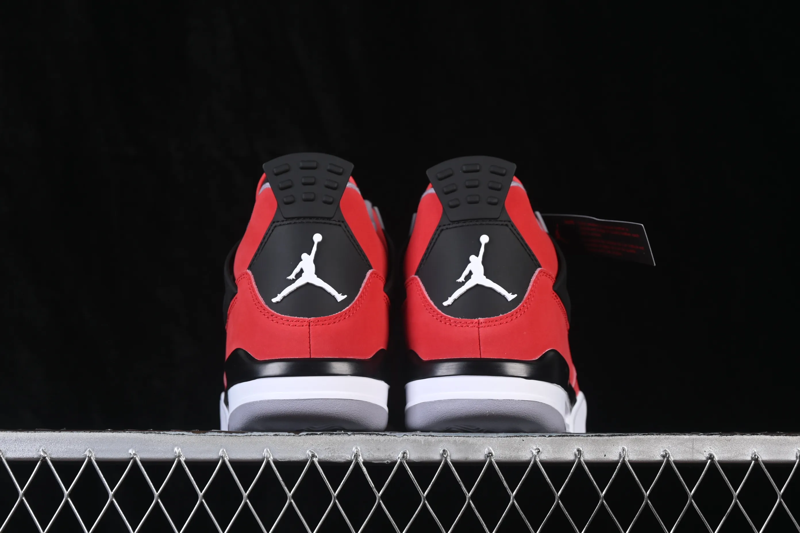 All categories Air Jordan Jordan series basketball shoes Air Jordan 4 OG version Air Jordan 4 "Toro" AJ4 Joe 4 Big Red Bull replica basketball shoes FQ8138-600